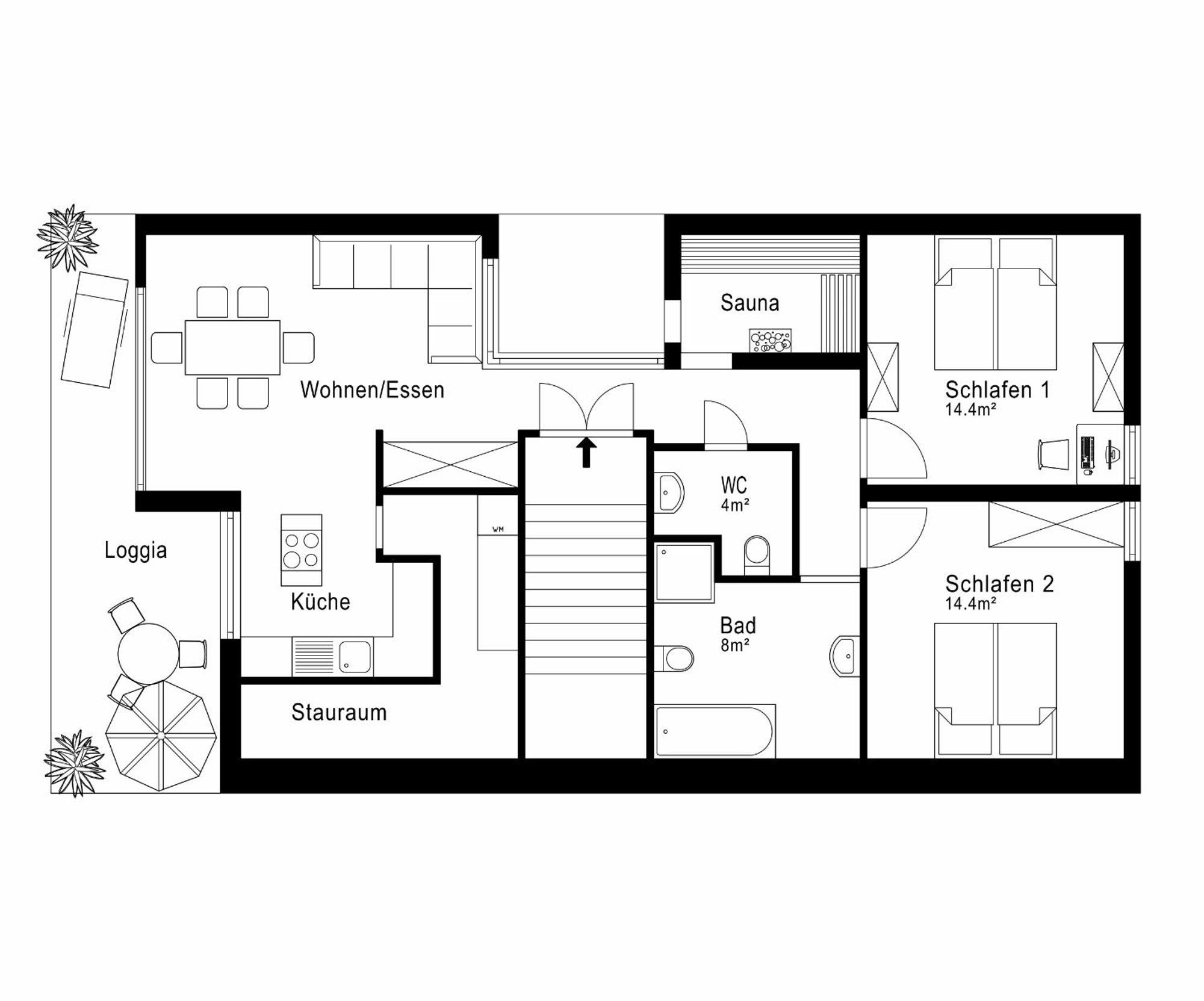 Chiemgauloft , 5 Sterne Ferienwohnung Am Chiemsee Übersee Eksteriør billede